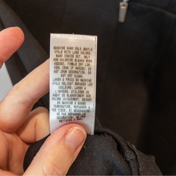 Guess Womens Black Bodycon Mini Dress with Mesh Chest Panel Size Medium LBD - Picture 8 of 10